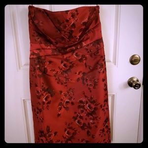 White House/Black Market Red Dress